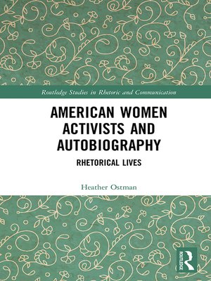 cover image of American Women Activists and Autobiography
